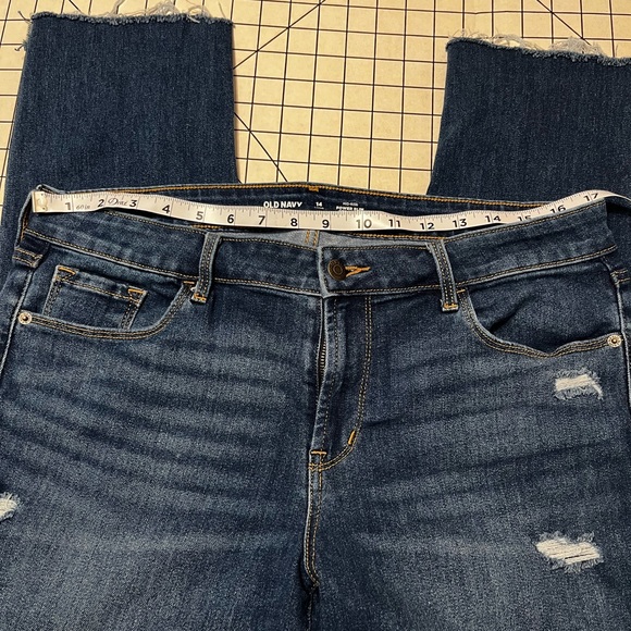 Old Navy Power Slim Straight Jeans 14 - Picture 3 of 6